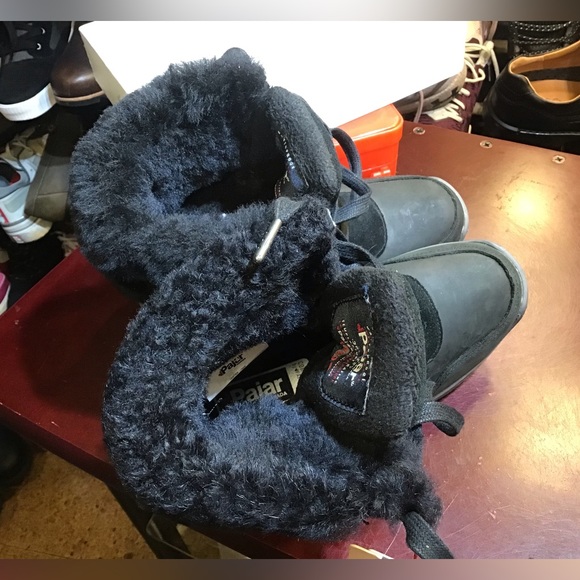 Pajar Alice Lugsole Leather Faux Fur Lined Winter Snow Rain Boots. - Picture 10 of 14